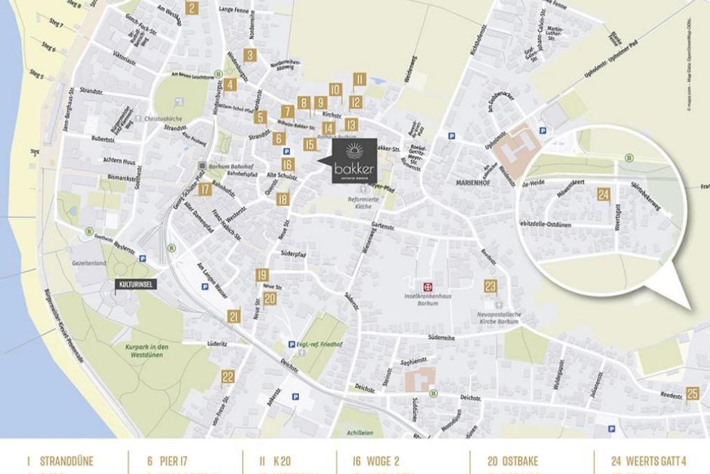Haus Jelena Appartement 4 Borkum Εξωτερικό φωτογραφία
